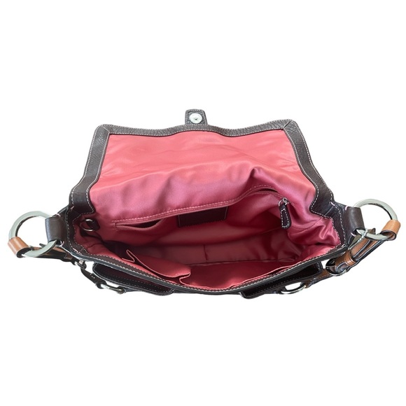 COACH Chelsea Pebble Leather Shoulder Purse - Picture 10 of 11